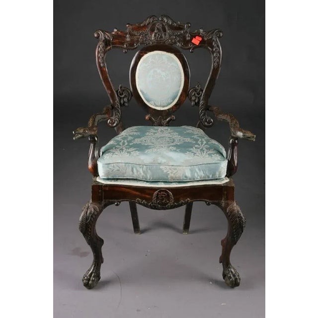 Unique body, solid rosewood. Initials on the frame. Trapezoidal, profile-trimmed frame on strongly curved legs with...