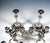 1920s Art Deco Five-Flame Silver Candelabras by Wilhelm Binder Germany, 1920, Set of 2 For Sale - Image 5 of 8