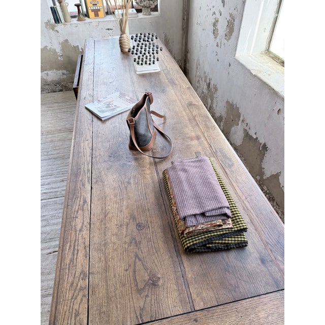 Oak Silk Counter, 1900s For Sale - Image 11 of 18