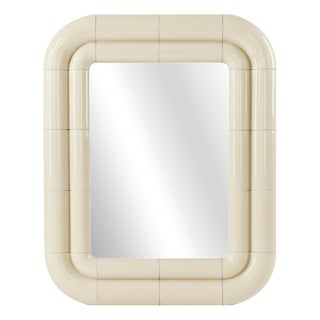 Portalito Mirror in Soft Butter by Tilecito For Sale