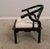 Mid-Century Modern Pair Pallavisini Asian Inspired Mid Century Modern Black Chairs For Sale - Image 3 of 12