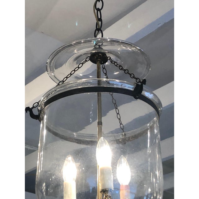 Mid 19th Century Antique Traditional Hurricane Style Foyer Lantern