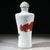 White Iron Red Porcelain Snuff Bottle With Fish Motif For Sale - Image 8 of 9