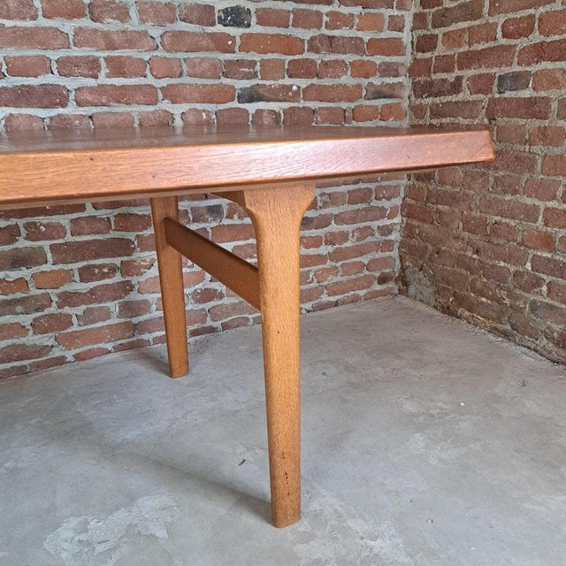 Vintage Danish Extendable Rectangular Teak Dining Table, 1960 For Sale - Image 5 of 8