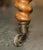 Antique Scottish Victorian Barley Twist Library Lounge Chair For Sale - Image 6 of 18