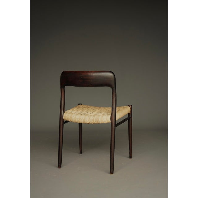 Model 75 Chairs in Beech by Niels Otto Møller for J.L. Moller, 1960s, Set of 6 For Sale - Image 13 of 18