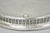 Mid 20th Century Webster Wilcox "Brandon Hall" 7572g Silver Plated Reticulated 15" Round Bar Tray For Sale - Image 11 of 13