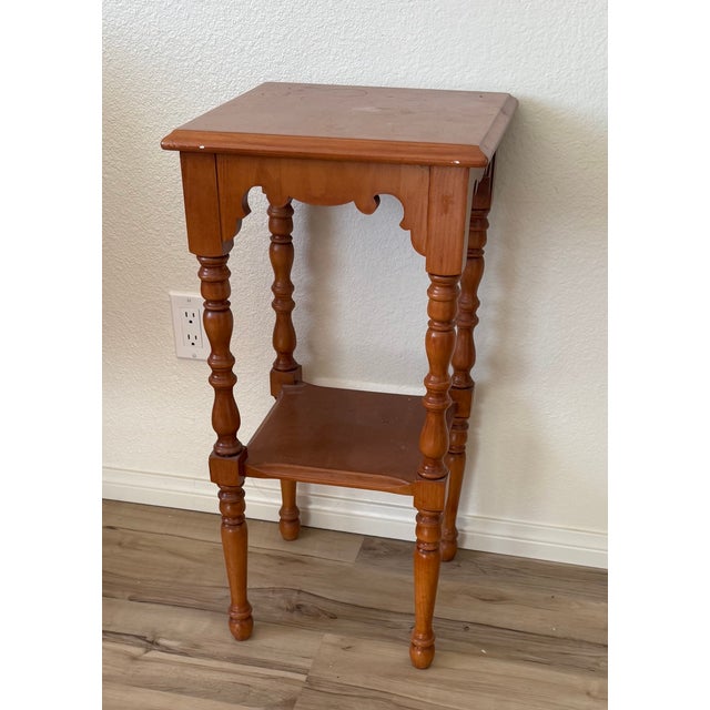 1920s Colonial Revival 5 Piece Vintage Maple Bedroom Set (Full Bed) For Sale - Image 10 of 13