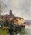 Late 19th Century 19th C. French River Landscape Painting Signed J. Lievin for E. Galien-Laloue For Sale - Image 5 of 12