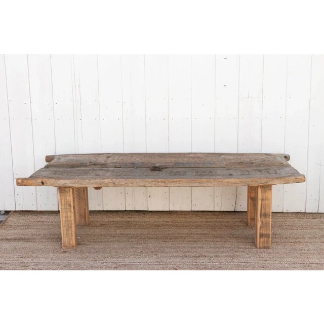 Rare Swat Valley Carved Coffee Table For Sale - Image 13 of 13