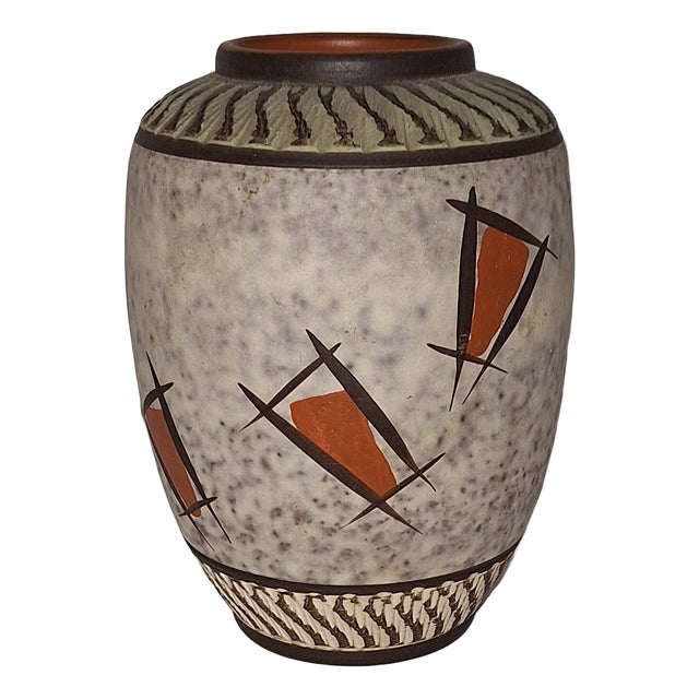 Vintage Ceramic Vase by Klinker-Keramik, 1960s For Sale