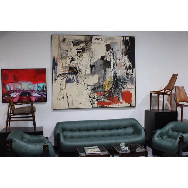 Phil Lewis (1926–2010) Untitled, 1964 Mixed media on canvas 80 × 73 inches From the Takamoto Family Collection • • • • • •...