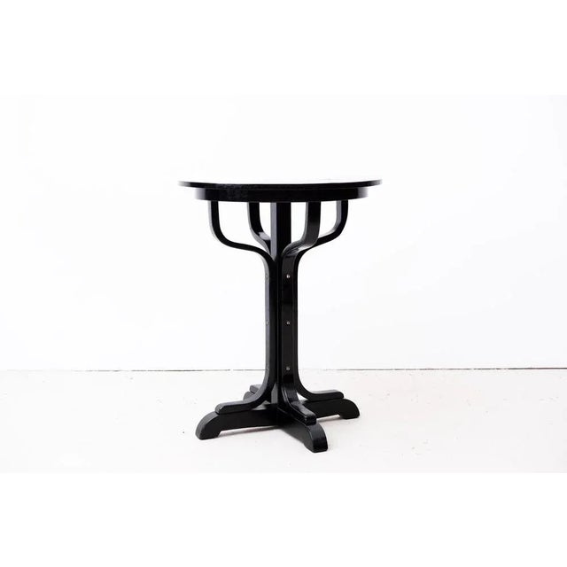 Small Art Nouveau Model 8024 Side Table by Otto Wagner for Thonet, 1905 For Sale - Image 9 of 10