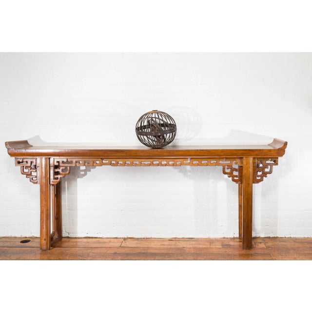 Indian Vintage Spherical Iron Light Fixture with Concentric Rings and Patina For Sale - Image 4 of 12