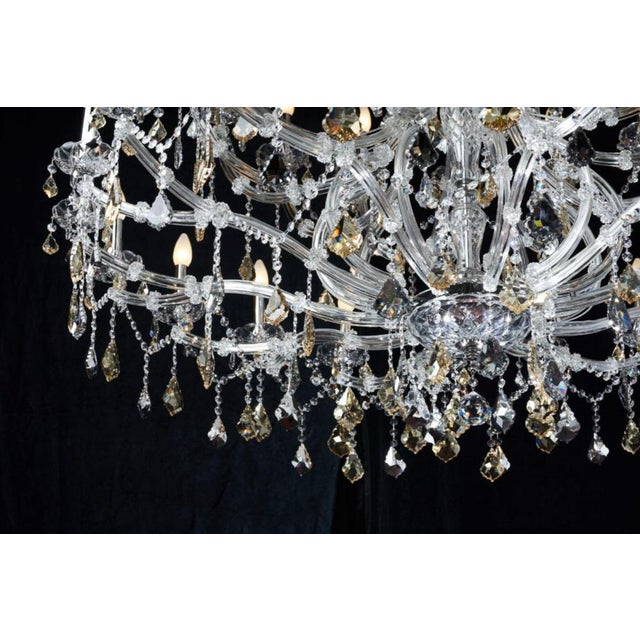 Contemporary Maria Theresa 45 Lights Gold and Silver Chandelier by Aggiolight For Sale - Image 3 of 8