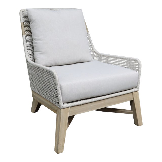 Essentials for Living Woven Club Chair For Sale