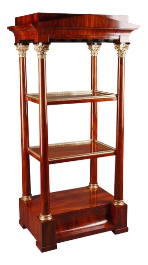 Biedermeier Style Etagere Shelves