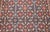 Vintage Persian Tabriz Afshan Rug, Hand-Knotted Wool, Allover Geometric Caucasian Kuba Pattern, Navy & Red, 7x10 For Sale - Image 4 of 18