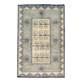 Galerie Shabab Collection Mid-20th Century Indian Deco Style Rug For Sale