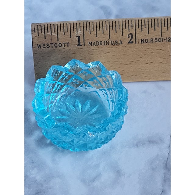 1960s 1960s Kemple Tutec Turquoise Open Salt Cellar For Sale - Image 5 of 6
