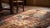 1920s Multicolor Garden Geometric Antique Persian Bakhtiari Carpet 6'9'' X 9'' Knotted Wool Rug For Sale - Image 10 of 12