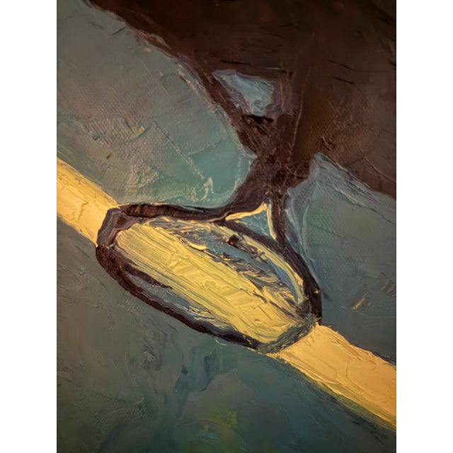 Abstract Expressionist Original Tennis Oil Painting For Sale - Image 4 of 6