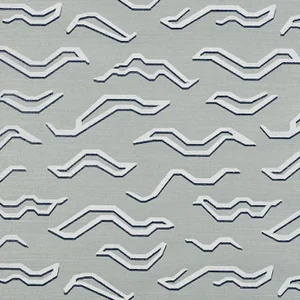 Sample - Schumacher Kata Sisal Wallpaper in Mineral