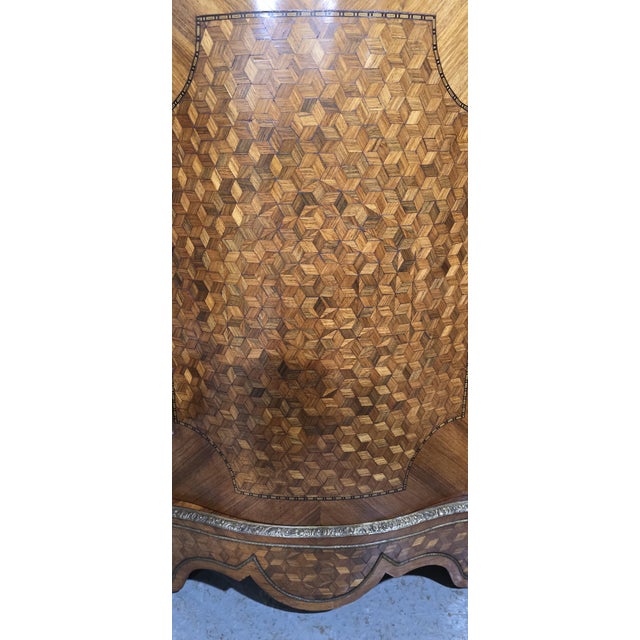 French Serpentine Side Cabinet, 1880s For Sale - Image 13 of 17