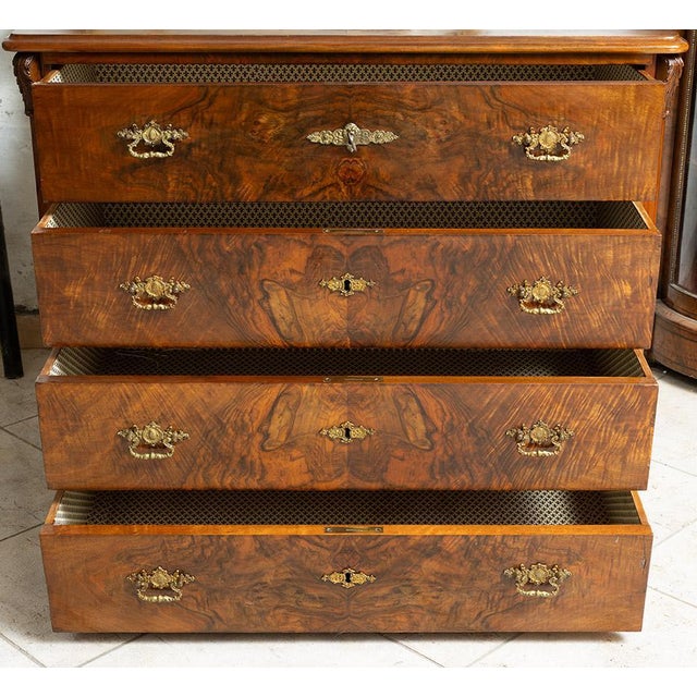 Antique Four-Drawer Chest, 19th Century For Sale - Image 3 of 5