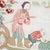 Chinoiserie Schumacher Yangtze River Fabric in Aqua For Sale - Image 3 of 3