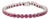 Antique 26.05 Ct Ruby Tennis Bracelet in Sterling Silver For Sale