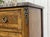 Brown Transitional Style Walnut Commode with Marble Top, 1950s For Sale - Image 8 of 18