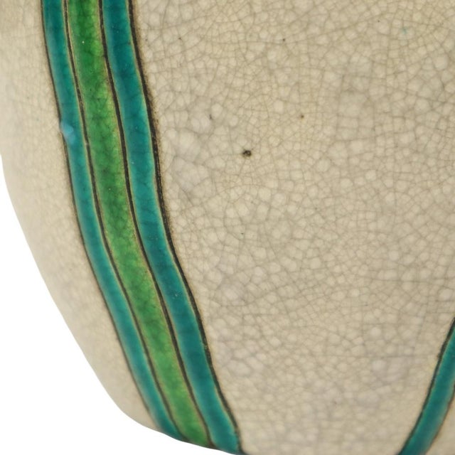 Art Deco Vase by Charles Catteau Boch from Boch Frères, 1920s For Sale - Image 9 of 17