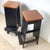 American Pair of Contemporary Shaker Style Architectural Stools For Sale - Image 3 of 18