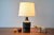 Rare mid-century danish table lamp from the acknowledged stoneware manufacturer søholm. Made circa 1960s. the lamp has a...