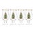 Spode Christmas Tree Tulip Glasses 17 oz., Set of 4 For Sale