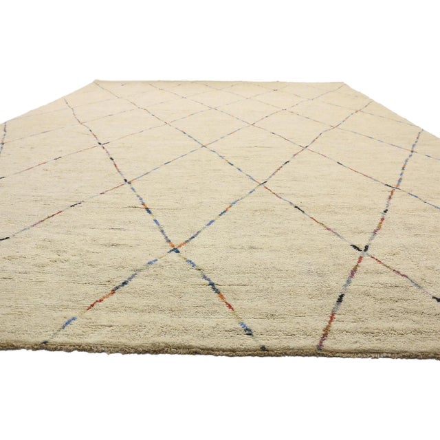 Early 21st Century Room Size Moroccan Style Gallery Rug - 12'05 X 19'08 For Sale - Image 5 of 10