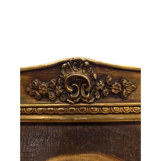 Mid 20th Century Vintage Renaissance Revival Madonna Portrait For Sale - Image 5 of 10
