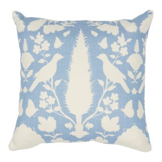 Chenonceau Pillow Cover in Sky Blue For Sale