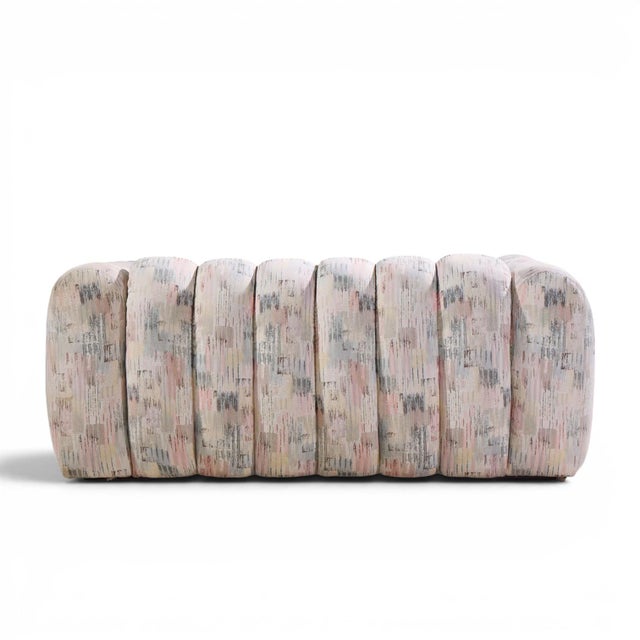 Jay Spectre Channeled Postmodern Sofa Loveseat For Sale In Chicago - Image 6 of 10