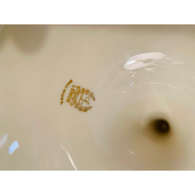 1980s Lenox Center Handle Tray For Sale In Los Angeles - Image 6 of 9