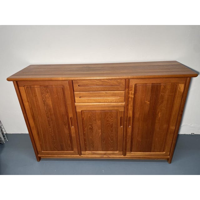 Scandinavian Teak Highboard, 1970s For Sale - Image 10 of 10