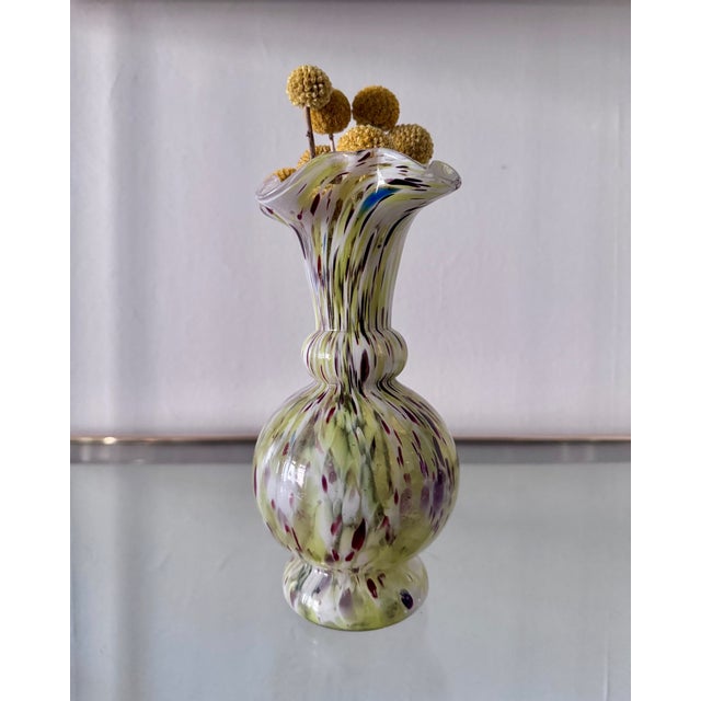 Verrerie Legras Vintage Legras Vase For Sale - Image 4 of 4