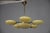 Art Nouveau Six-Light Brass Chandelier by Jencik, Czechoslovakia, 1920s For Sale - Image 3 of 17