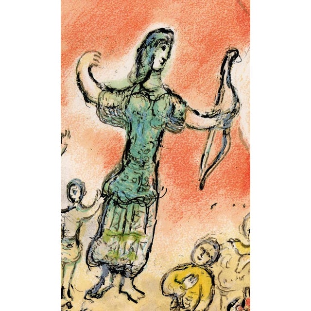 Marc Chagall, Penelope and the Bow of Ulysses from Odyssey, 1989, Lithograph For Sale - Image 6 of 10