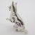 Italian Vintage Italian Handmade Genuine Sterling Silver 925 German Shepherd Dog Figurine, Made in Tuscany (Arezzo, Italy) For Sale - Image 3 of 9