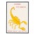 David Shrigley Scorpio Signs of the Zodiac Lithograph Poster (The Scorpion), 2021 For Sale