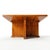 Brown Square Rationalist Table, 1960s For Sale - Image 8 of 10