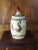 1960s Midcentury French Naive Boho Lidded Jar With Bird For Sale - Image 4 of 11