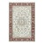 Fine Nain Rug 6’1” X 9’2” White Wool Traditional Hand-Knotted Oriental Carpet For Sale